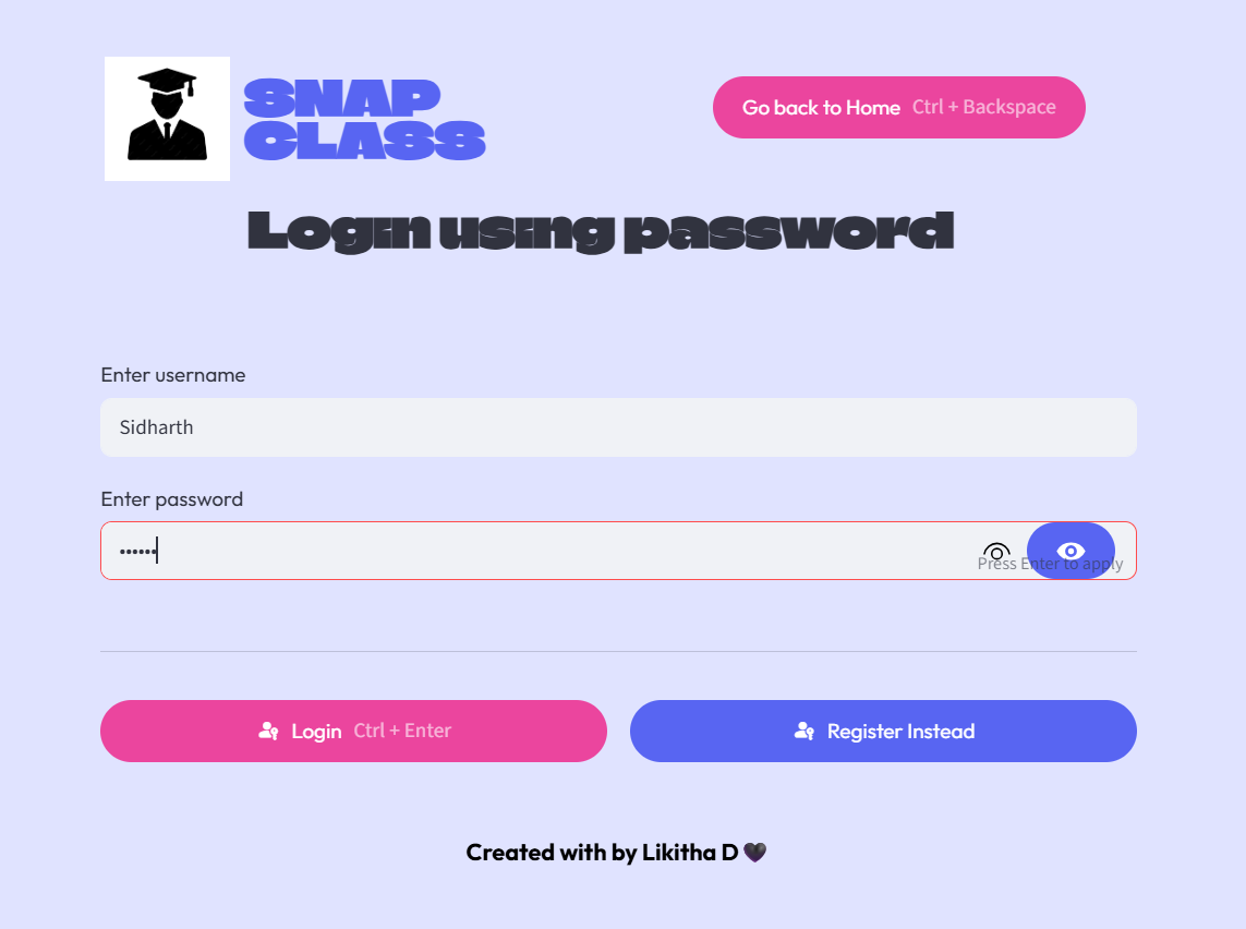 Login Portal