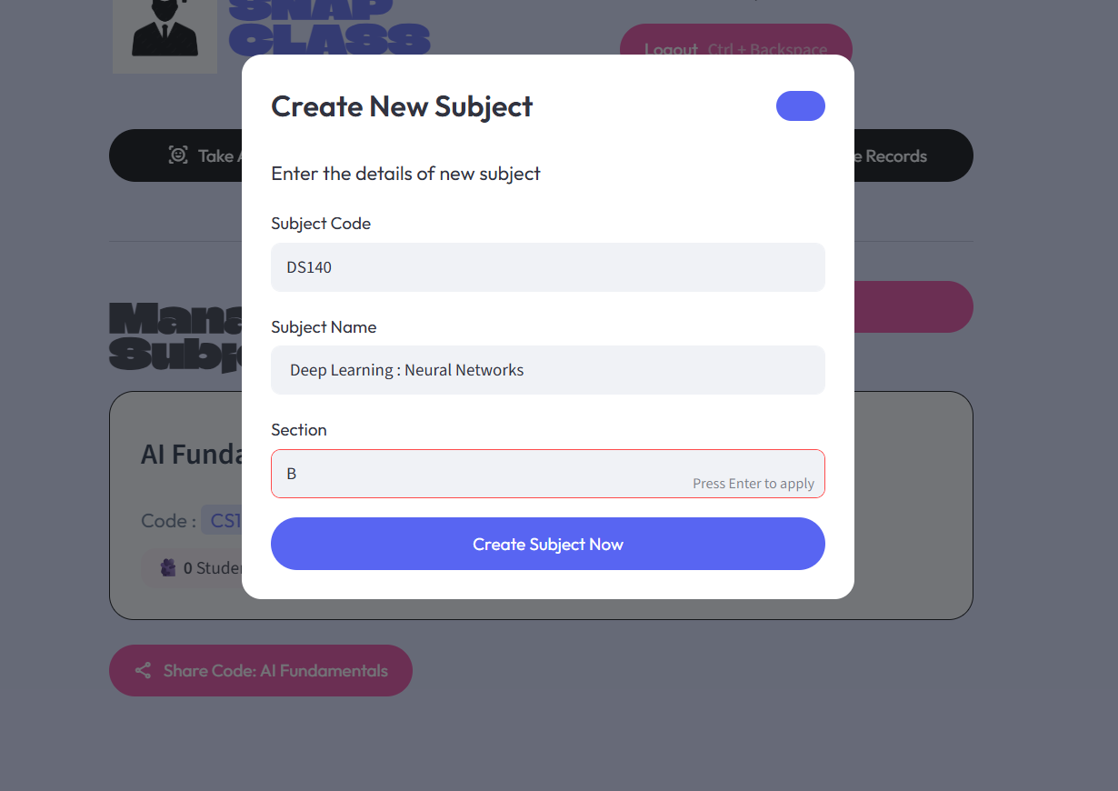 Create Course